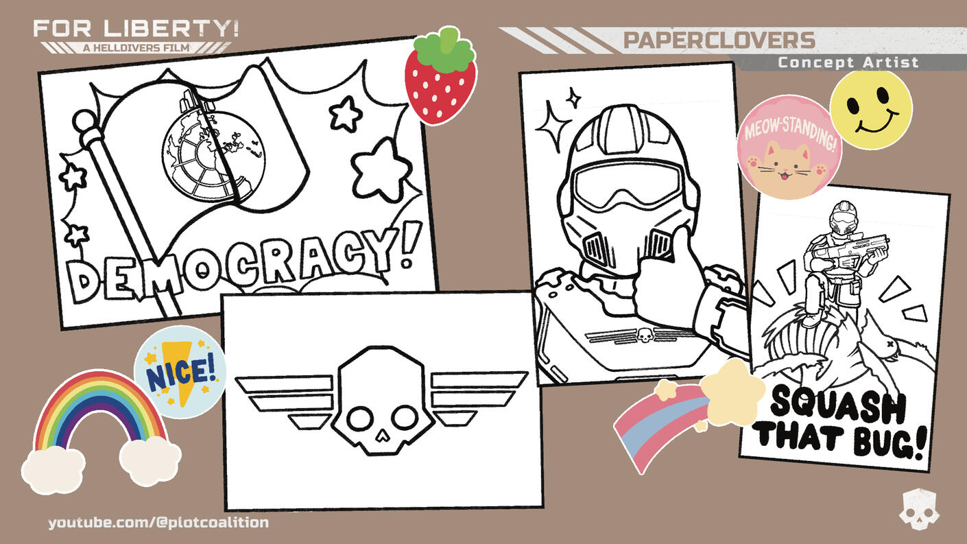 coloring pages and stickers