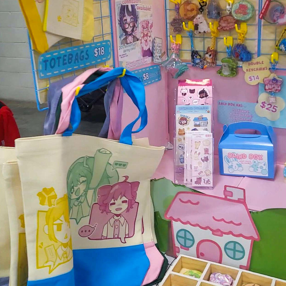 totes & blind boxes!