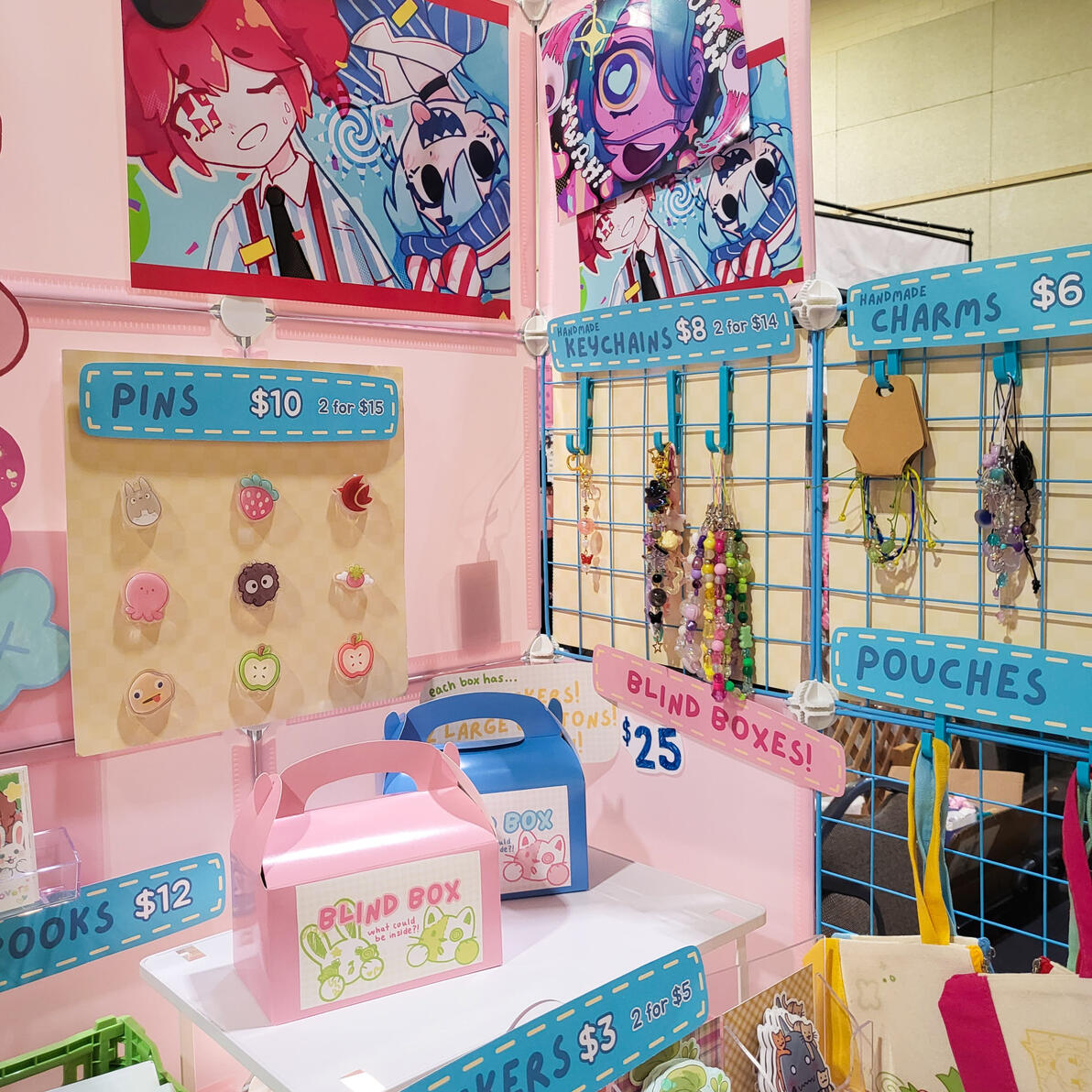 pins &amp; blind boxes!